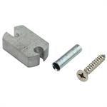 Baldwin Extruded Aluminum Riser for Floor Bumpers